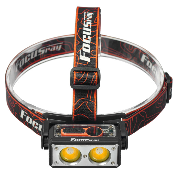 FOCUSray 1323 акку 18650 1200мАН,200 люмен,цифровой дисплей,USB кабель,1/180, шт