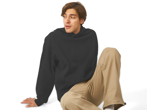 Толстовка с капюшоном оверсайз «Berlin» унисекс, Размер XS-S, Цвет темно-серый