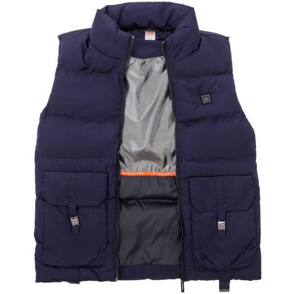 Жилет с подогревом Thermalli Zermatt, темно-синий, S–3XL