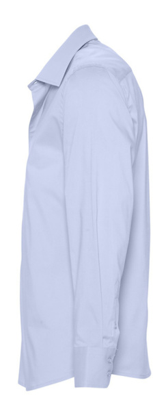 Рубашка мужская с длинным рукавом Brighton, голубая, S–4XL