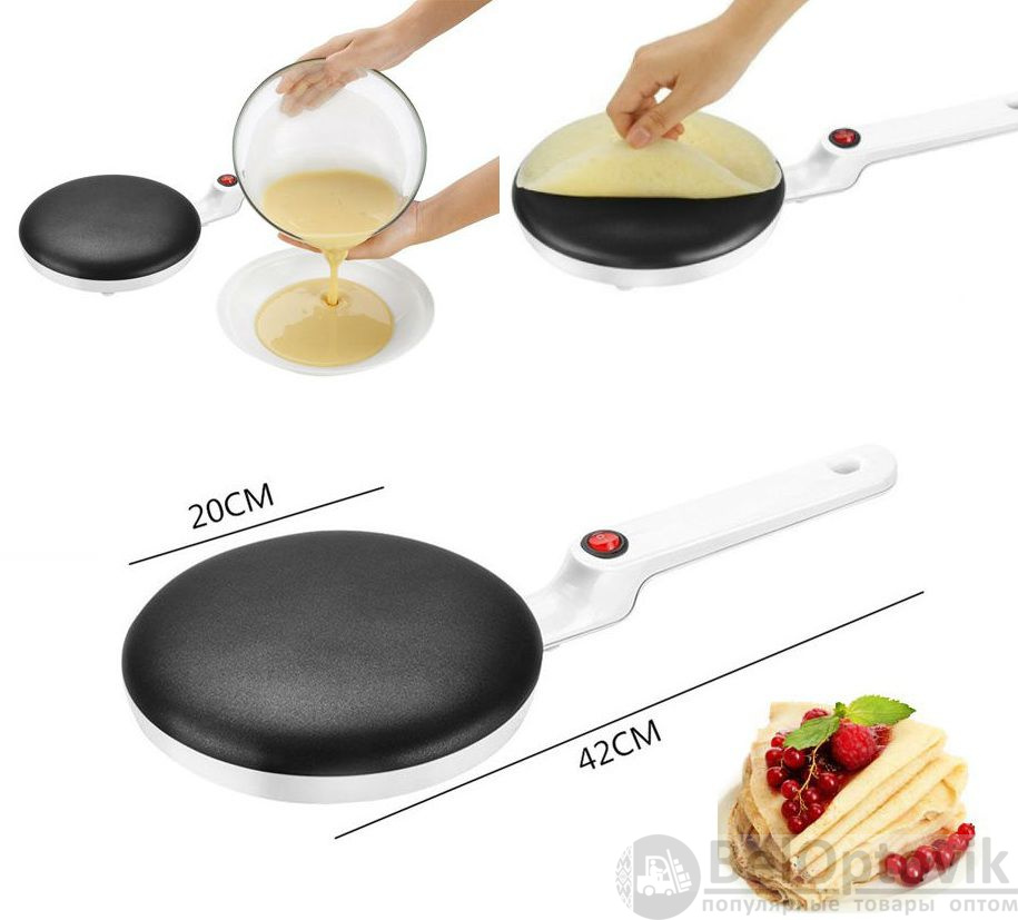 Сковорода для блинов (погружная блинница ) Delimano 800 W (арт: po-6188 ...