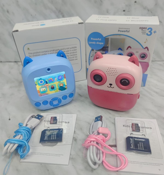 Детский фотоаппарат с печатью S5, 16 ГБ