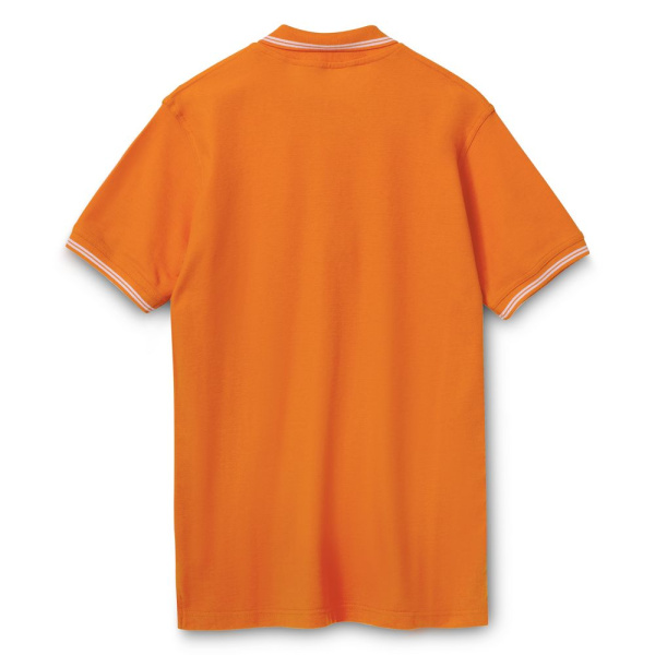 Рубашка поло Virma Stripes, оранжевая, S-XXL