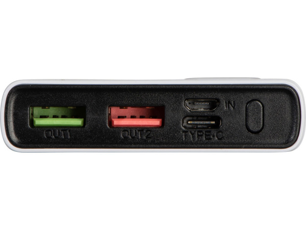 Портативный внешний аккумулятор «FAST», 10000 mAh, Цвет белый