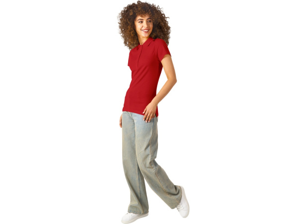 Рубашка поло «First 2.0» женская, Размер S, Цвет красный