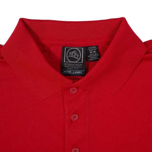 Рубашка поло мужская Eclipse H2X-Dry, белая, S–3XL