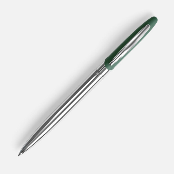 Ручка шариковая Dagger Soft Touch, зеленая, 14х0,9 см