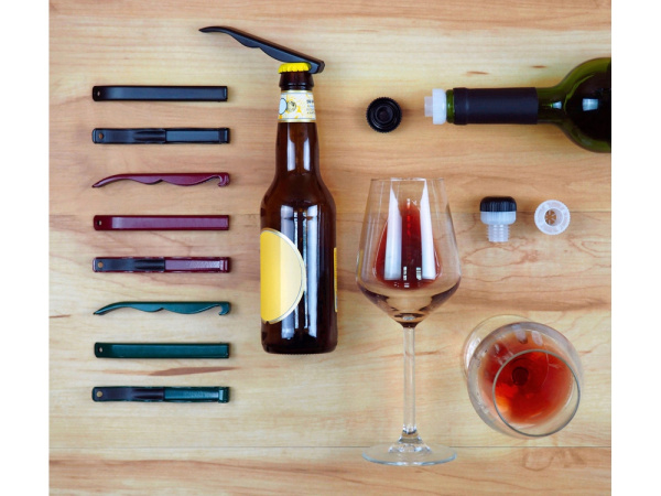 Пробка-каплеуловитель 2-в-1, Цвет черный/белый