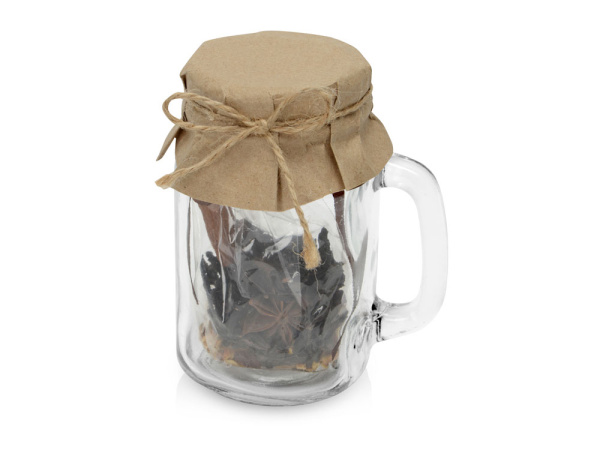 Подарочный набор «Глинтвейн», Цвет прозрачный/коричневый