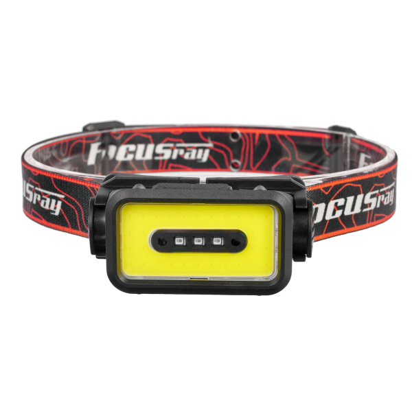 FOCUSray 1302 акку 18650 1200 мАН 3,7V встроенный ,сенсор,индикатор зарядки  3W COB 1/180, шт