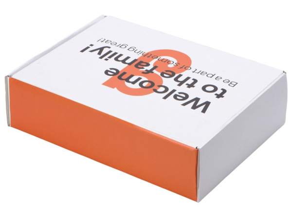 Коробка подарочная «Zand», M с УФ- печатью на вылет, Размер M, Цвет белый