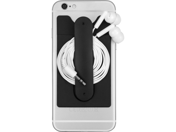 Футляр для кредитных карт «Покет», Цвет черный