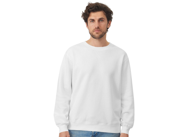 Свитшот оверсайз «Lisbon» унисекс, Размер XL, Цвет белый