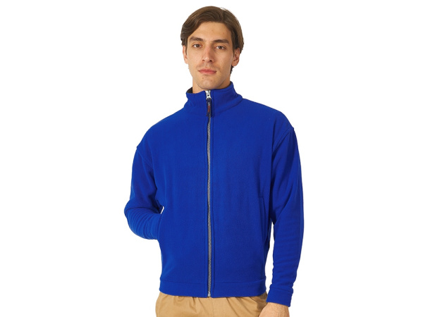 Куртка флисовая "Nashville" мужская, Размер S, Цвет синий классический/черный