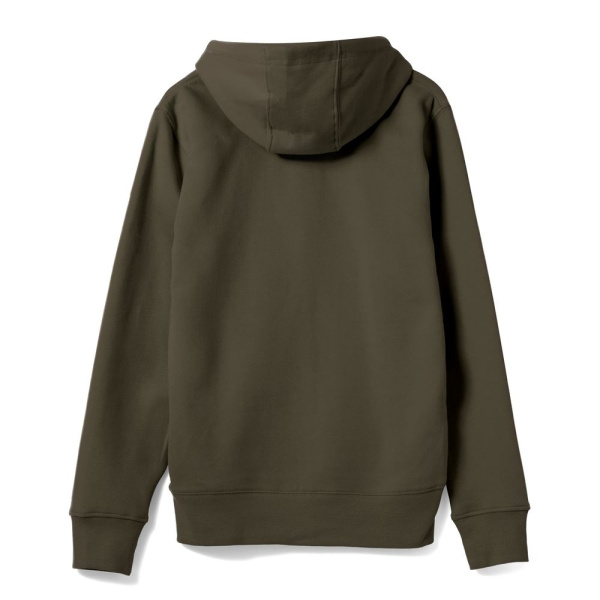 Толстовка на молнии с капюшоном унисекс King, хаки, XS–3XL