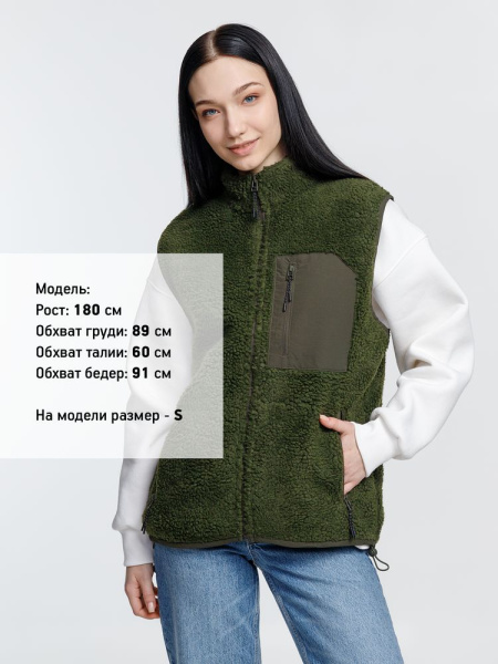 Жилет унисекс Fury BW, хаки, XS–3XL