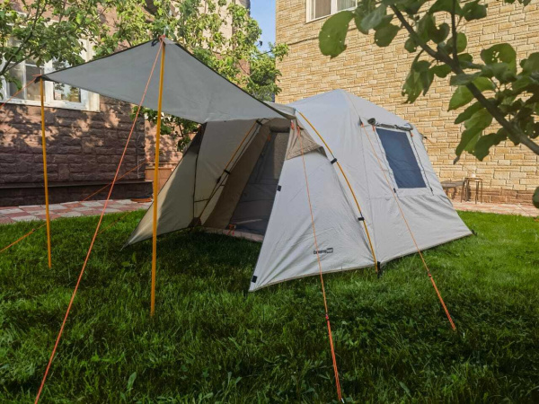 Палатка туристическая 4х-местная для отдыха на природе