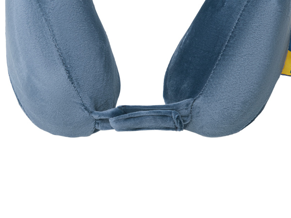 Подушка для путешествий с эффектом памяти «Tranquility Pillow», Цвет синий