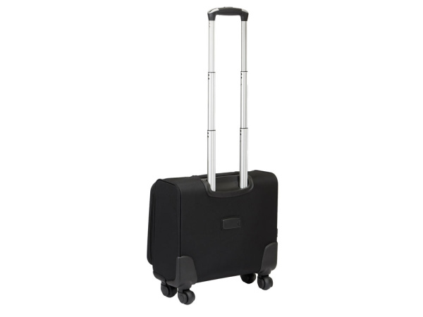 Бизнес-чемодан «Toff» на колесах для ноутбука 15.6'', Цвет черный