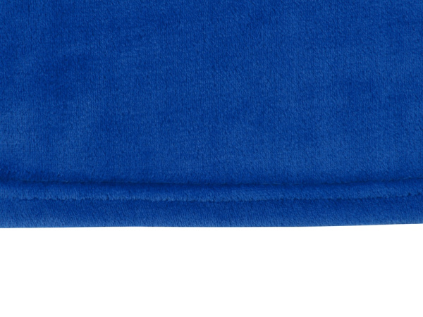 Плед флисовый «Natty» из переработанного пластика, Цвет синий