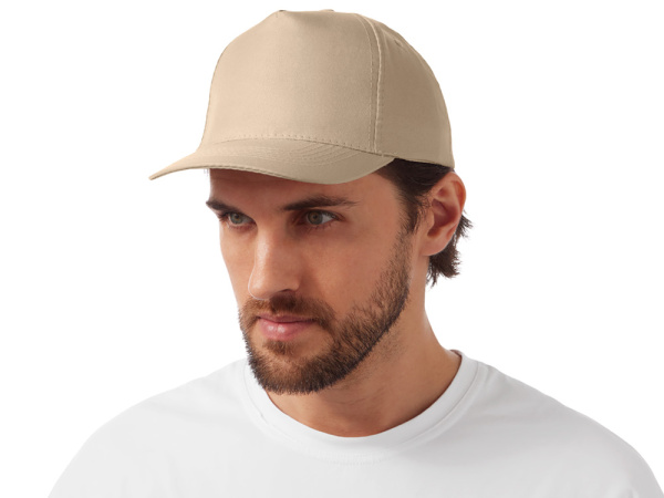 Бейсболка «Poly», Размер 56, Цвет песочный