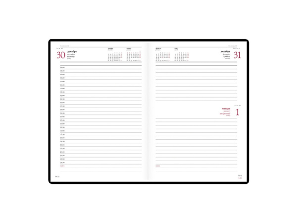 Ежедневник А5 датированный «Velvet» на 2025 год, Цвет серый