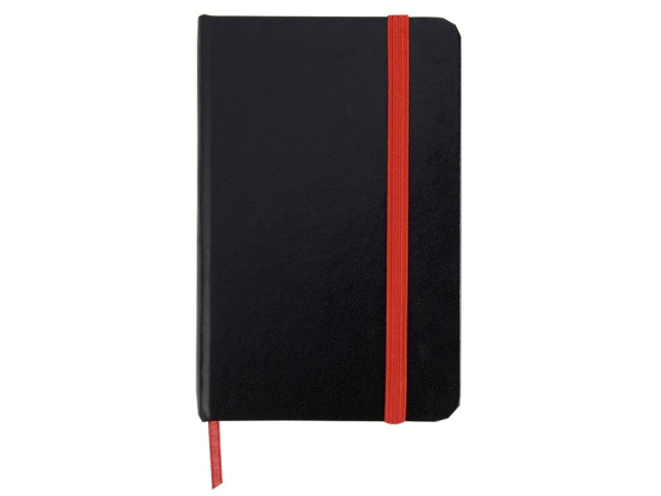 Блокнот А6 «Имлес», Цвет черный/красный