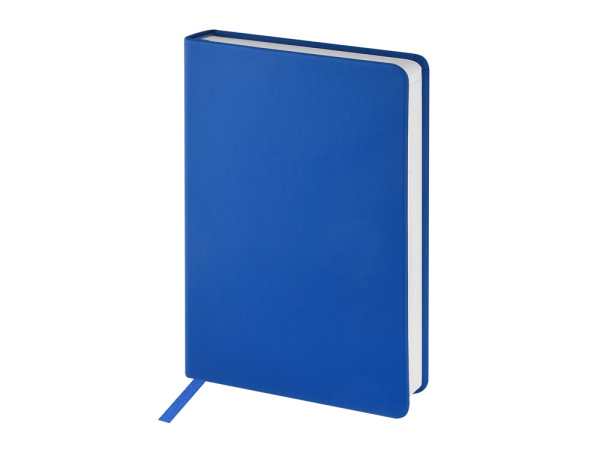 Ежедневник с каменной бумагой недатированный А5 «Carrara», Цвет синий