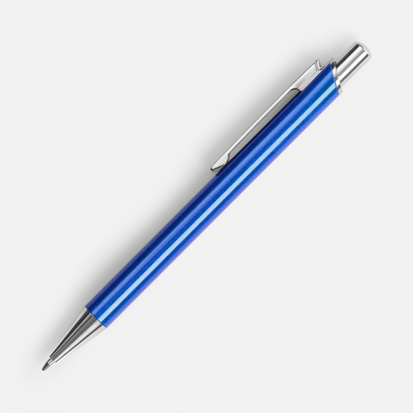 Ручка шариковая Arvent Glossy, синяя, 14,1х1 см
