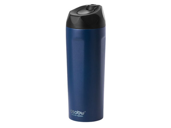 Вакуумная термокружка «EASY ACCESS» с блокиратором, Цвет синий