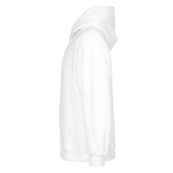 Худи флисовое унисекс Manakin, белое, XS–XXL