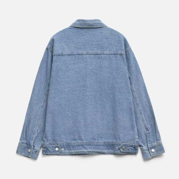Куртка джинсовая O2, голубая, XS–4XL