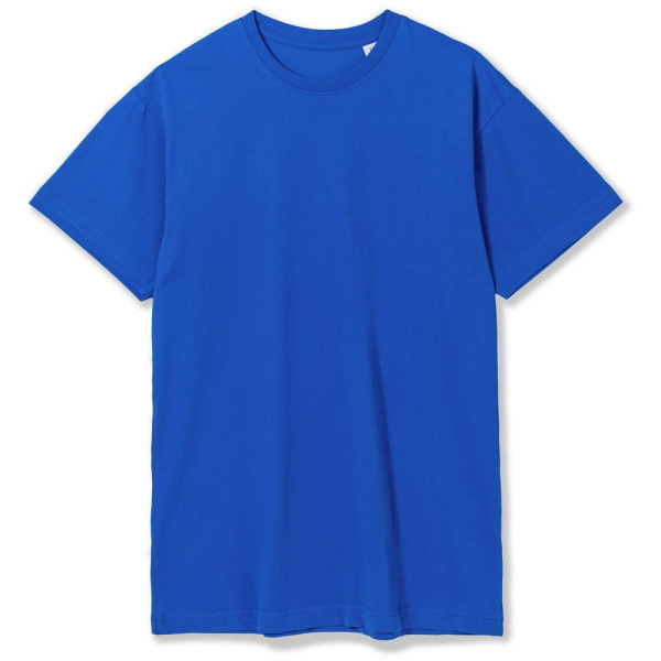 Футболка унисекс T-Bolka 180, синяя, M
