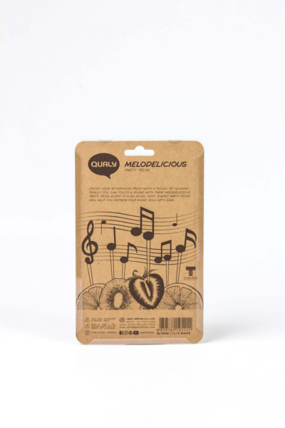 Шпажки для закусок и канапе Melodilicious 6в1