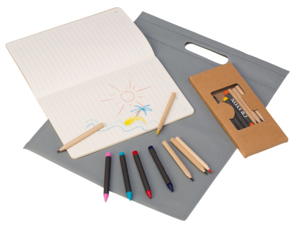 Подарочный набор для творчества «Les Artistes», Цвет натуральный, серый