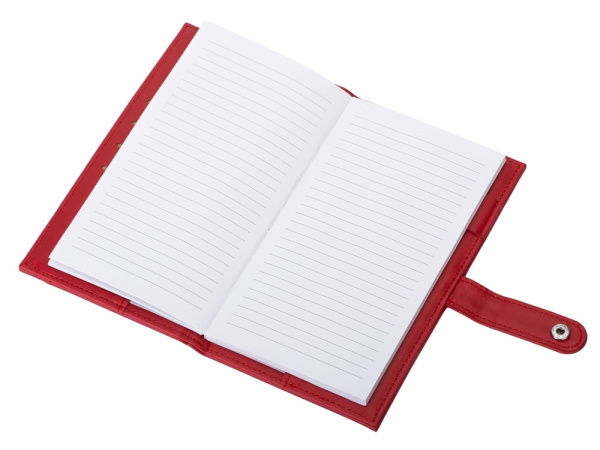 Блокнот-портфолио А6 «Wall Street», Цвет красный