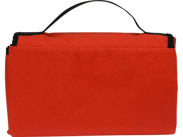 Плед для пикника «Regale», Цвет красный/черный