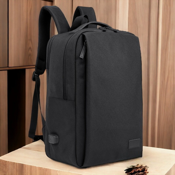 Городской рюкзак Naro с отделением для ноутбука 17", черный