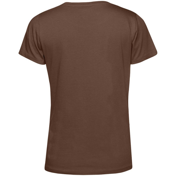 Футболка женская E150 Inspire (Organic), коричневая (мокко), XS–XXL