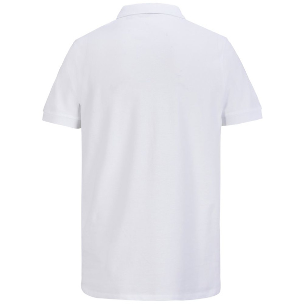 Рубашка поло унисекс Pacific, белая, S–5XL