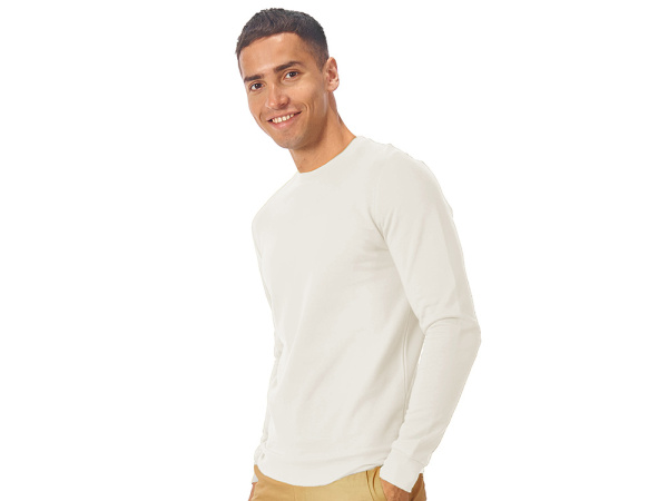 Свитшот «Motion» с начесом, унисекс, Размер 2XL, Цвет белый