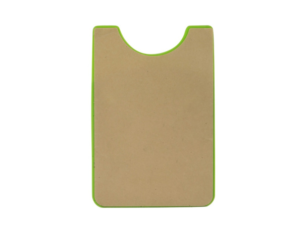 Картхолдер для телефона с держателем «Trighold», Цвет лайм