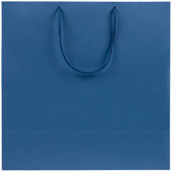 Пакет бумажный Porta L, синий, 35x35x16 см