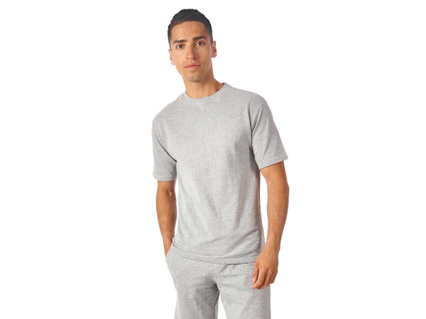 Футболка из френч терри «Warsaw», унисекс, Размер 3XL, Цвет серый меланж