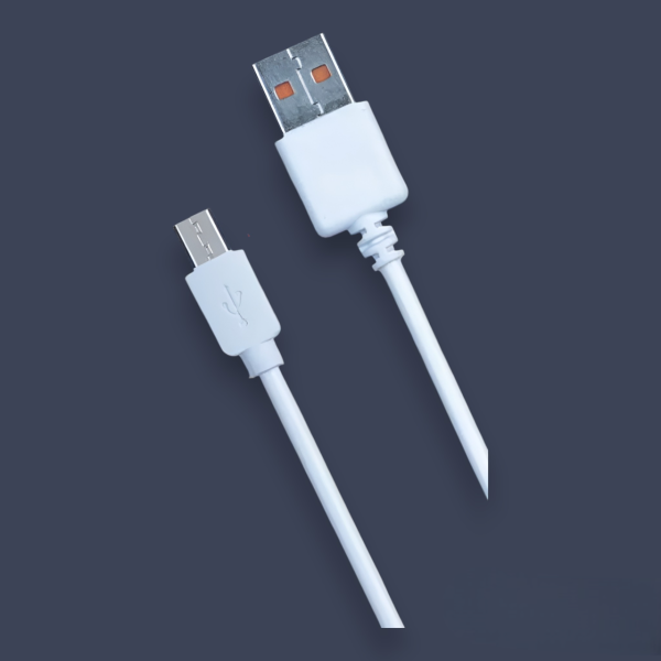 Кабель для мобильных устройств USB 2.0 Type-A/micro-USB 2.0 Type-B, 1 м, белый