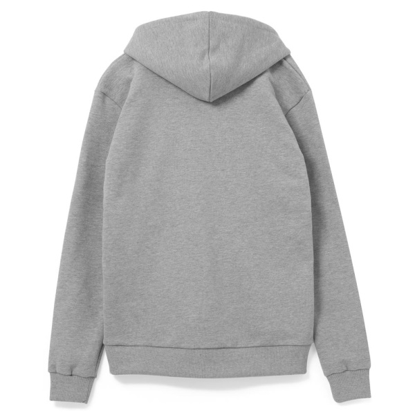 Толстовка на молнии с капюшоном Siverga 2.0, серый меланж, XS–5XL