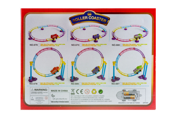 Игровая железная дорога Roller Coaster