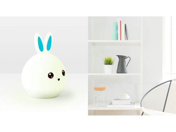 Ночник LED «Bunny», Цвет белый
