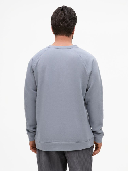 Свитшот унисекс S1, серый, XS–XXL