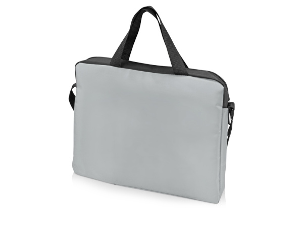 Конференц сумка для документов «Congress», Цвет серый/черный
